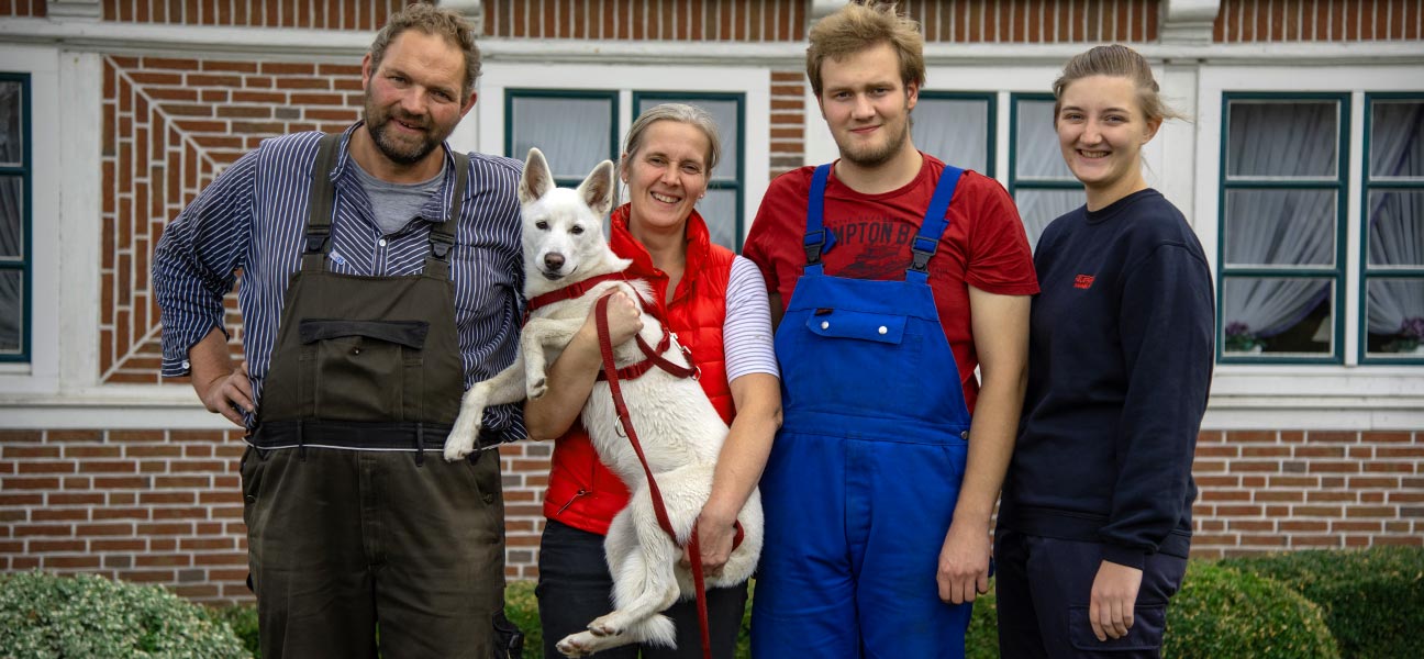 Familie Peters vom
Hitscherberger Hof

… Leidenschaft für Landwirtschaft in dritter Generation!